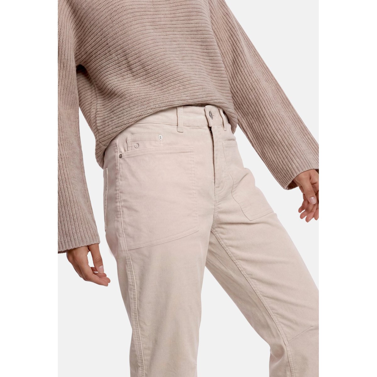 Pantalon modern fit à poches plaquées french oak, ZERO