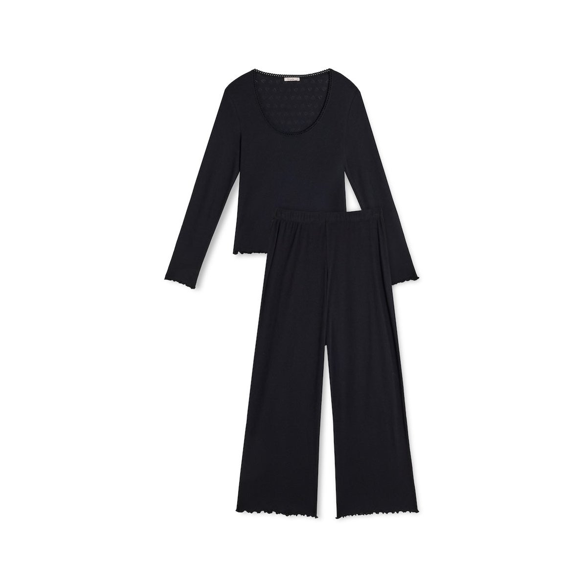 Pyjama Pointelle noir, WE ARE JOLIES