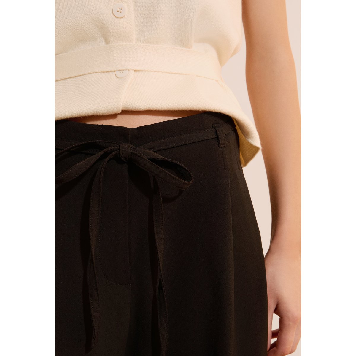 Pantalon fluide large PAUL noir, ETAM