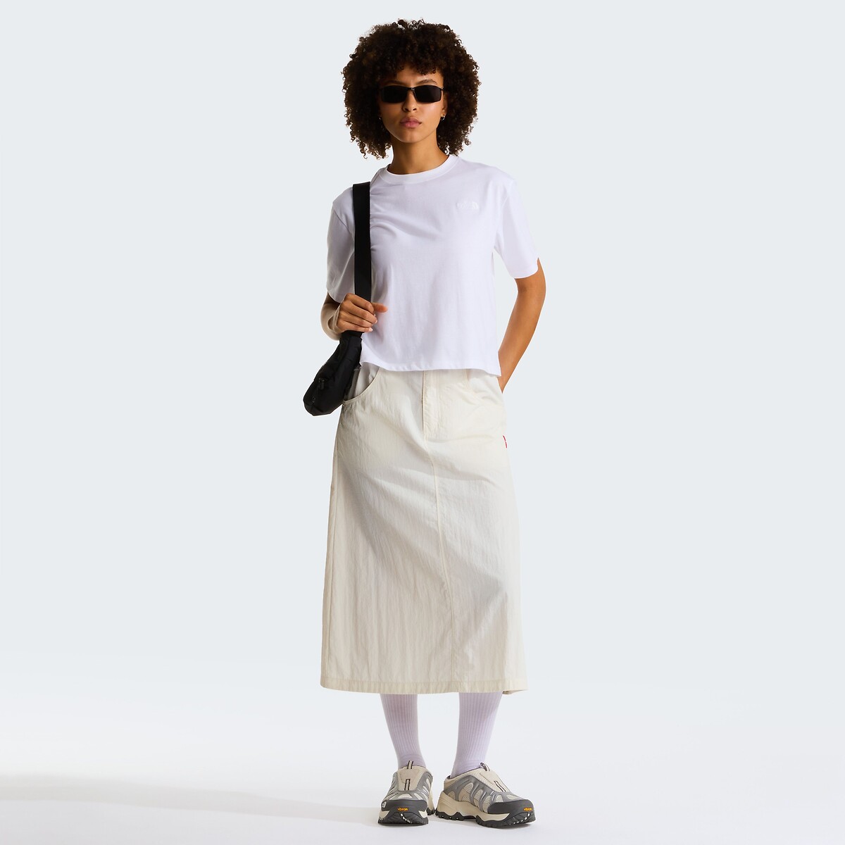 Simple Dome Short T-Shirt white, THE NORTH FACE
