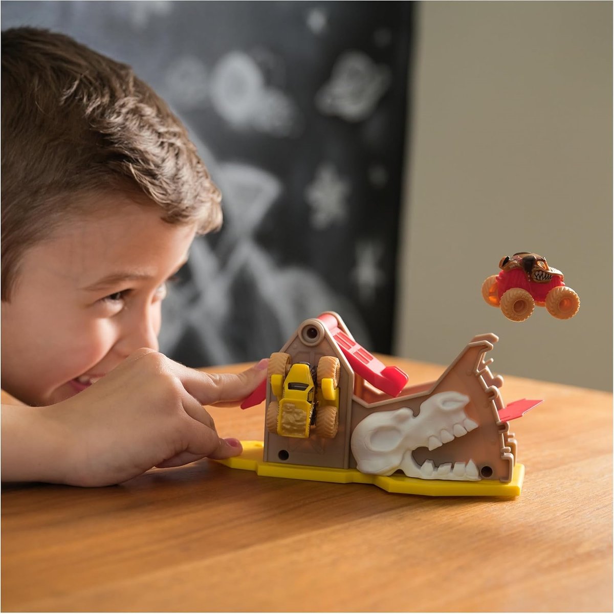 Monster Jam - Jeu de mini-lanceur multicolore, SPIN MASTER