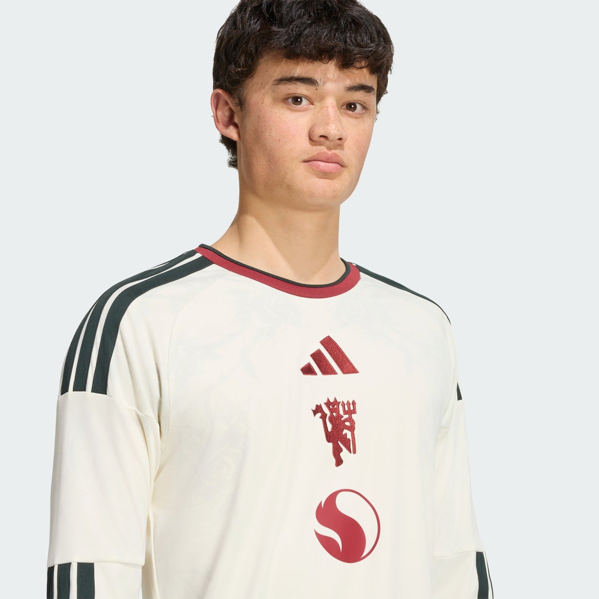Maillot Manches Longues Third Manchester United 26/27 Maillot Manches Longues Third Manchester United 26/27 ivory, adidas Performance