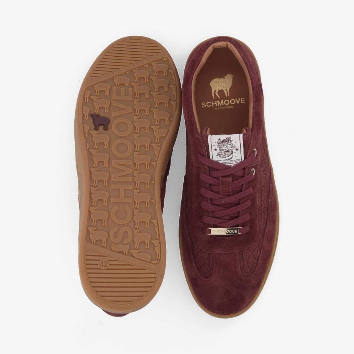 Sneakers SAN MARINO rouge, SCHMOOVE