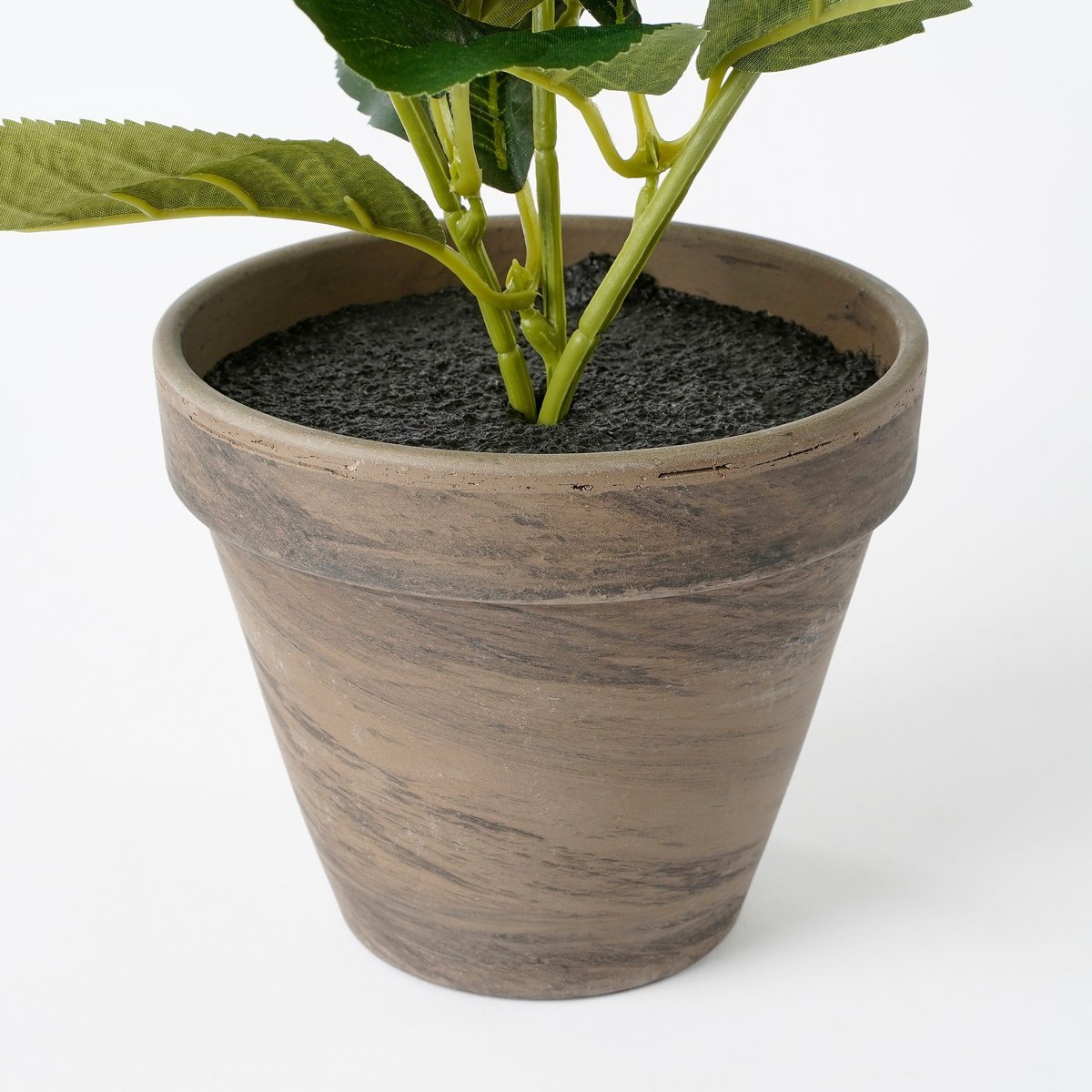Plante artificielle Ø35 cm HYDRANGEA blanc, MICA DECORATIONS