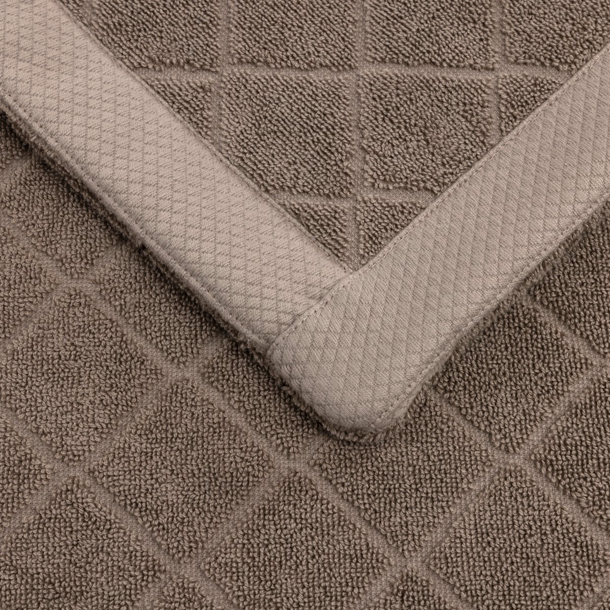 Tapis de bain en coton, DULANEY fog, RALPH LAUREN HOME