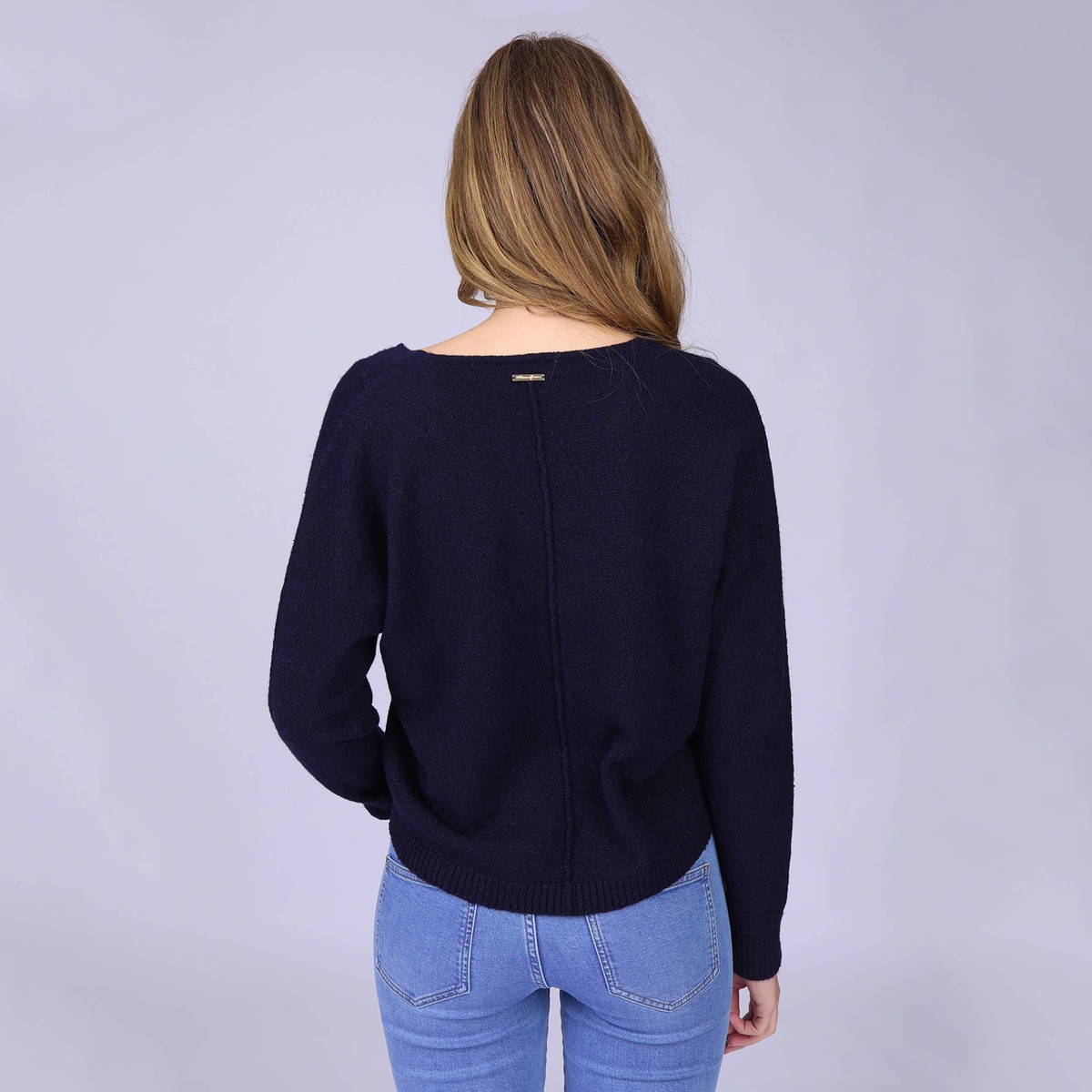 Pull Emilie bleu marine, MISE AU GREEN