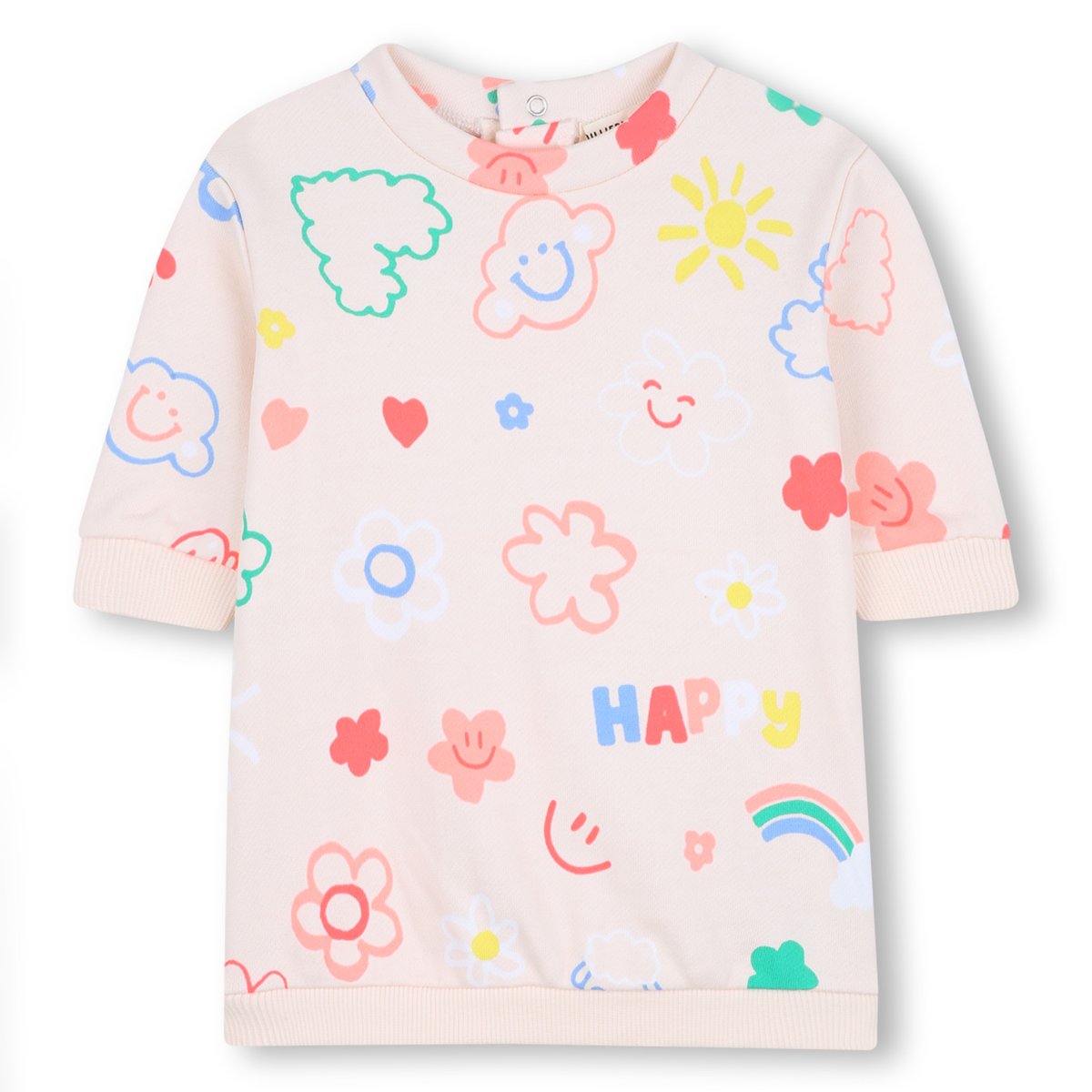 Robe en polaire rose courage, BILLIEBLUSH
