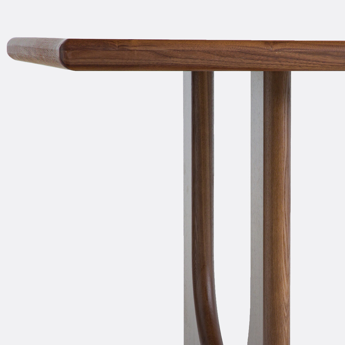 Table à manger, en plaqué noyer, 6 à 8 couverts, DOUVE coloris noyer, LA REDOUTE INTERIEURS