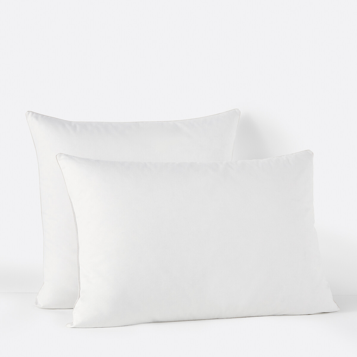 Oreiller moelleux 70% duvet anti-acarien blanc, LA REDOUTE INTERIEURS