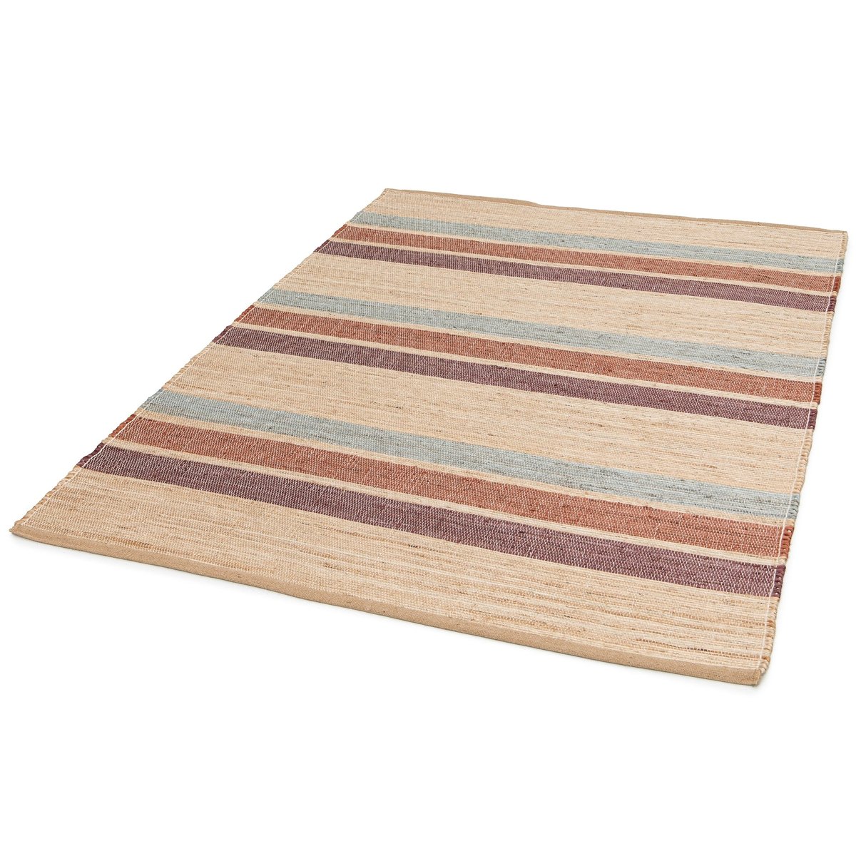 Tapis design en jute tissé main GARRIGUE palette colorée, AFK LIVING