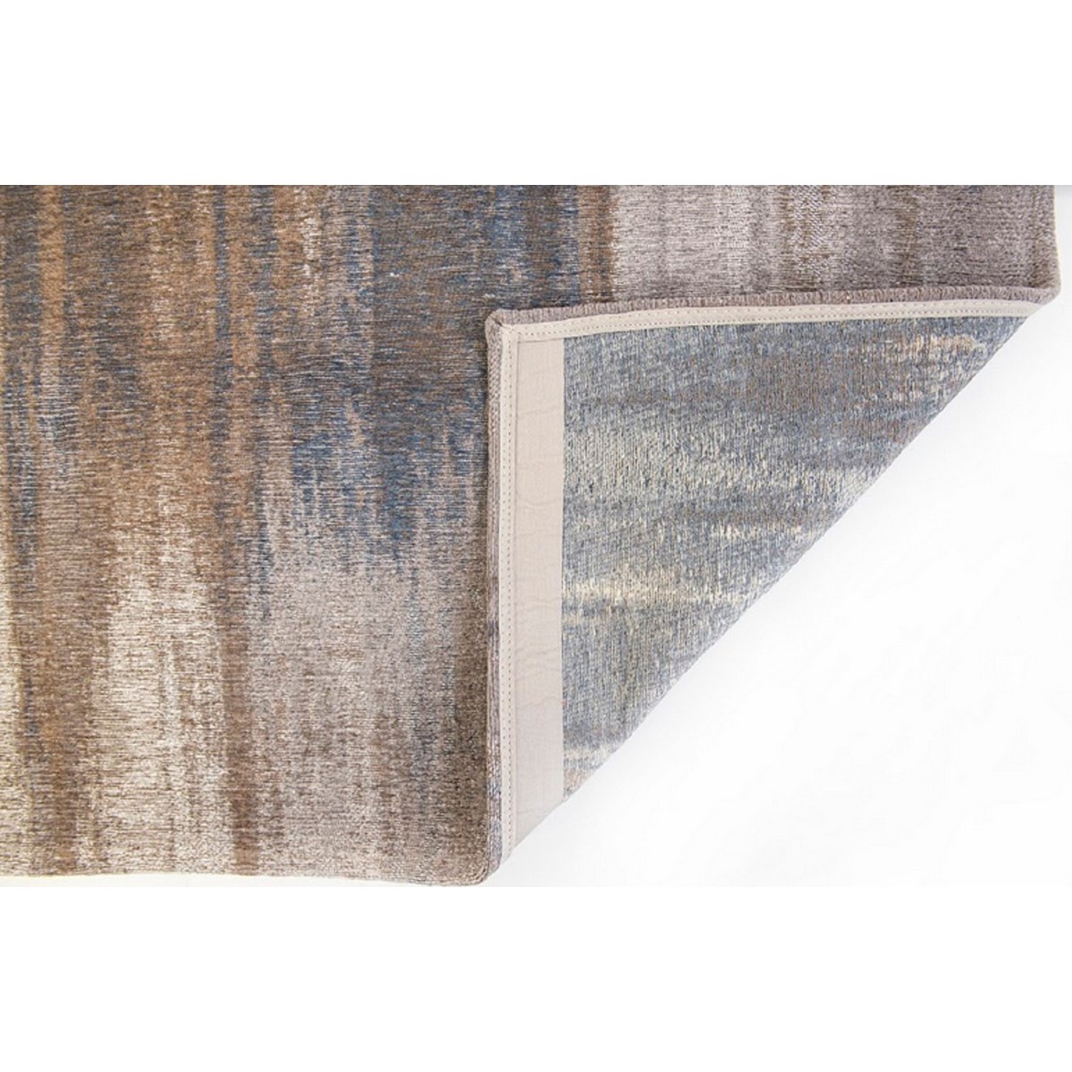Tapis salon et chambre coton Atlantic Grey Impression gris, NOVATREND