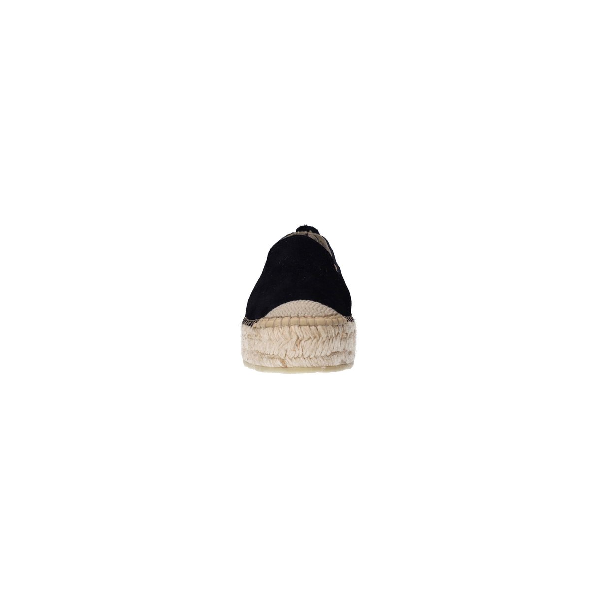 Espadrilles en daim noir, SACHA
