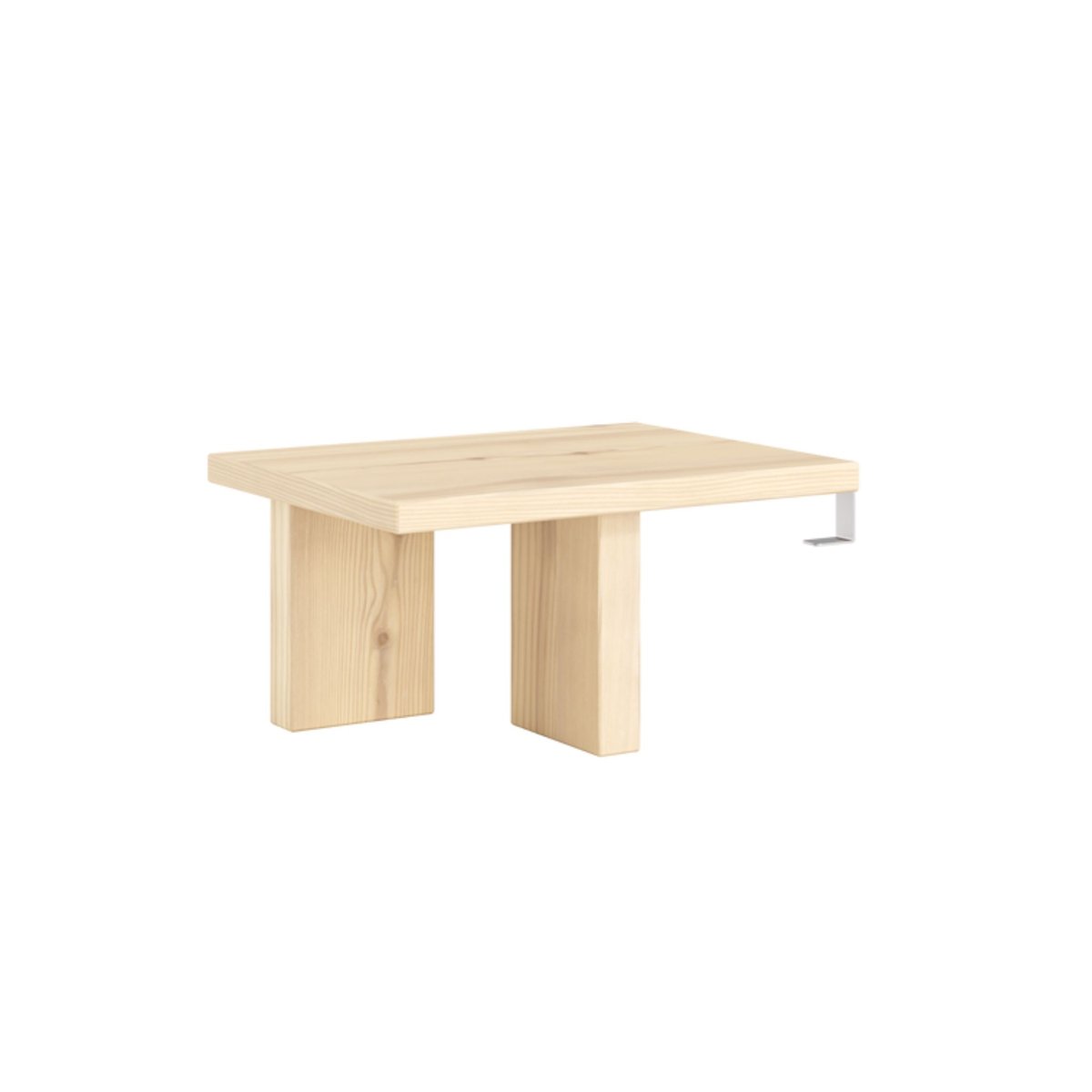 Lit en pin massif avec table de chevet JAPAN - JAPAN bois clair, KARUP DESIGN