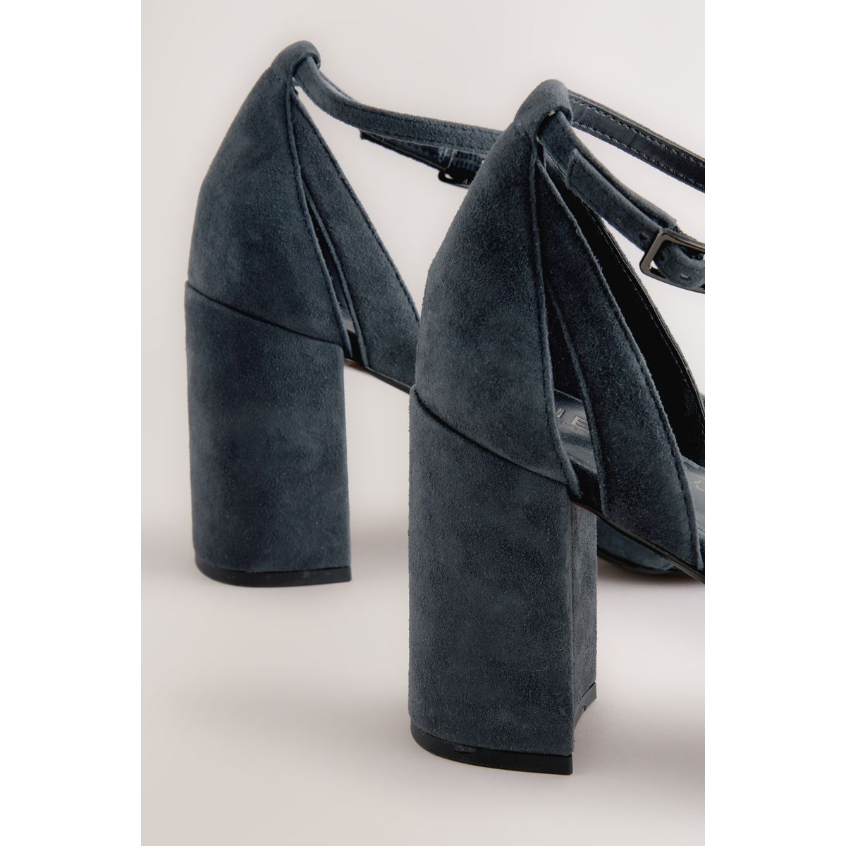 Salomés à bout rond bleu marine, NEXT