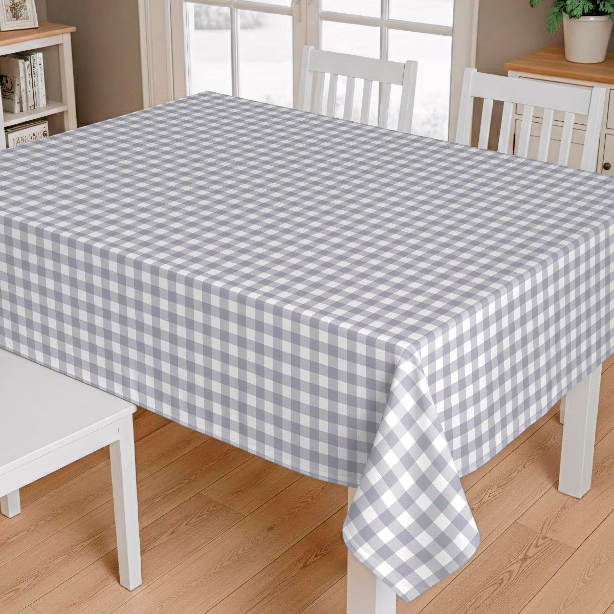 Nappe anti-taches Alcazar Gris - 100% coton - gris, NAF NAF HOME