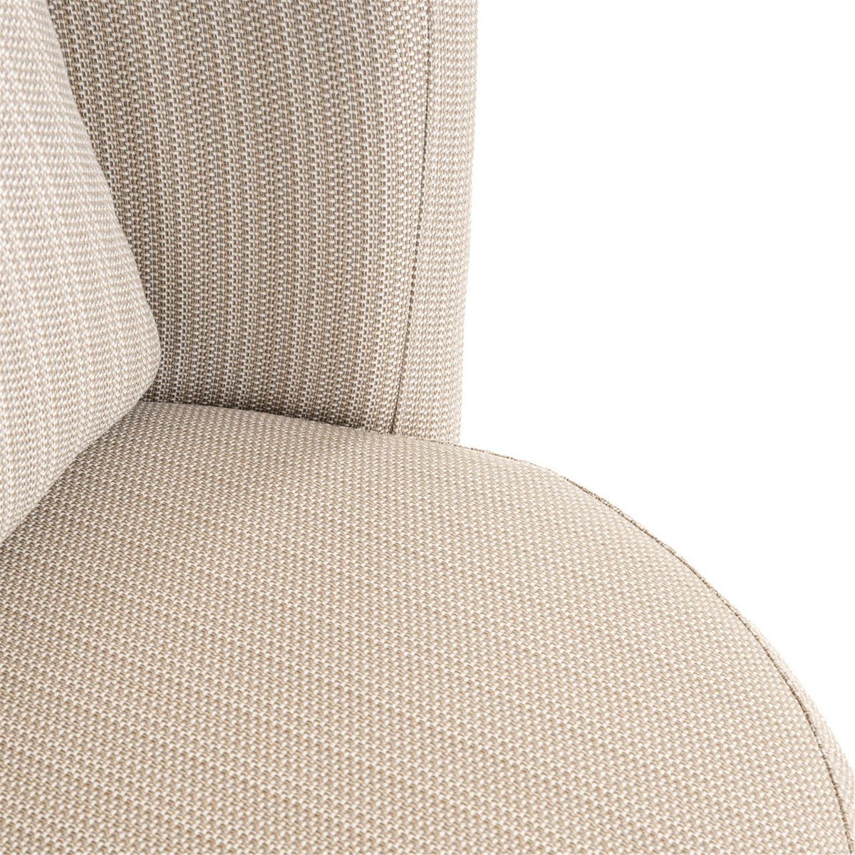Chaise de repas outdoor pivotante beige, RECOLLECTION