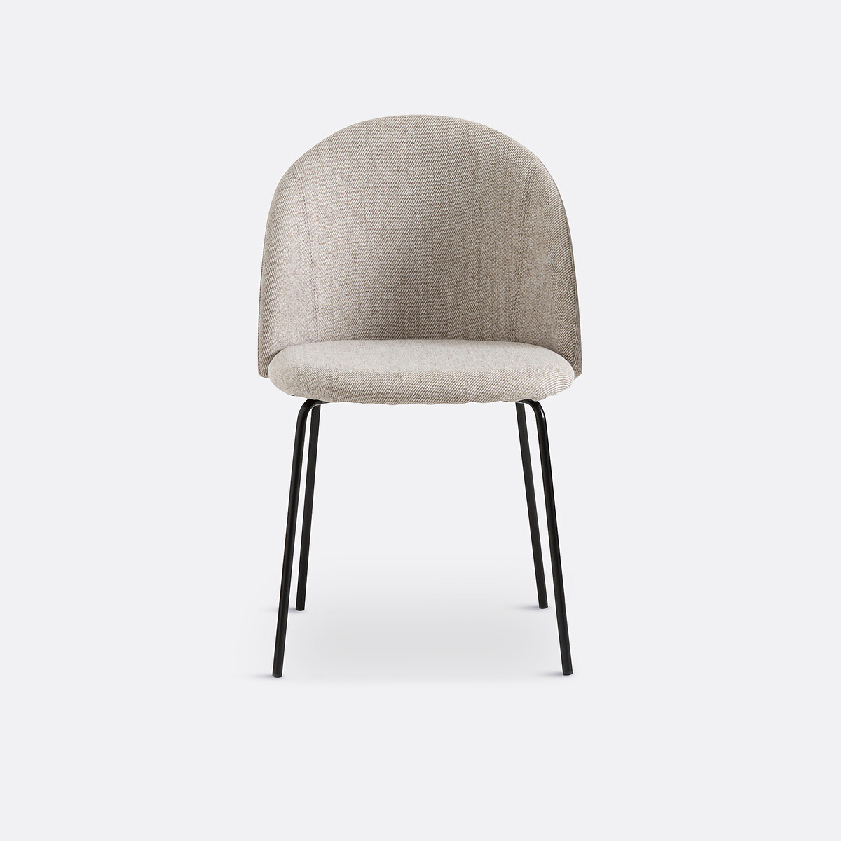 Chaise rembourrée, Nordie beige chiné, LA REDOUTE INTERIEURS