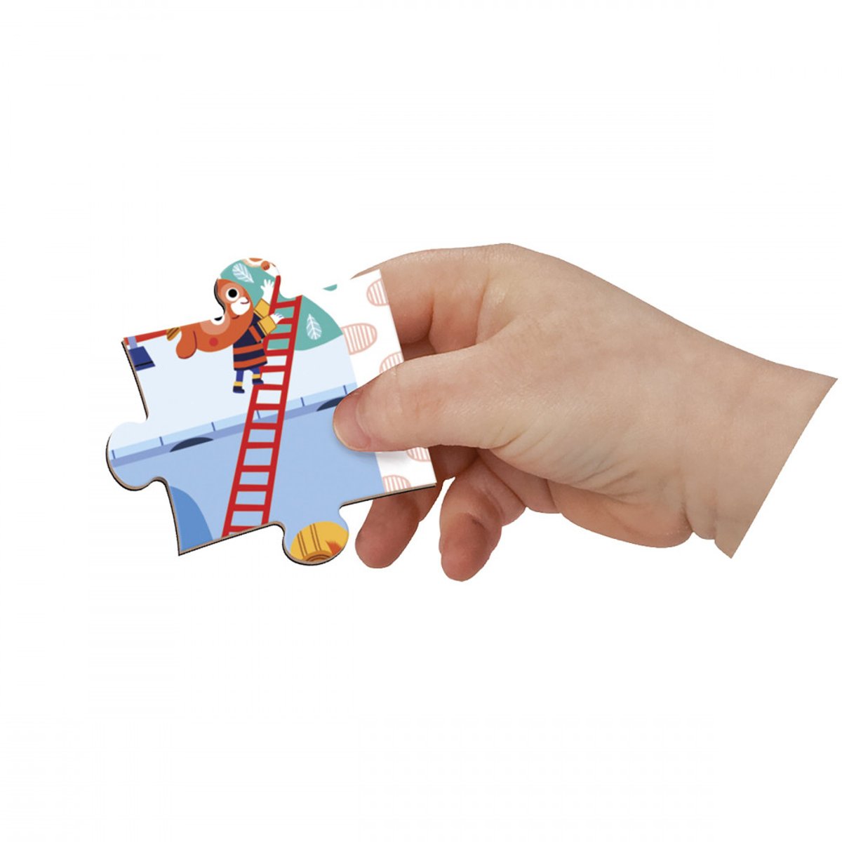 Puzzle Magnéti'puzzle Pompiers 36 Pcs couleur unique, JANOD
