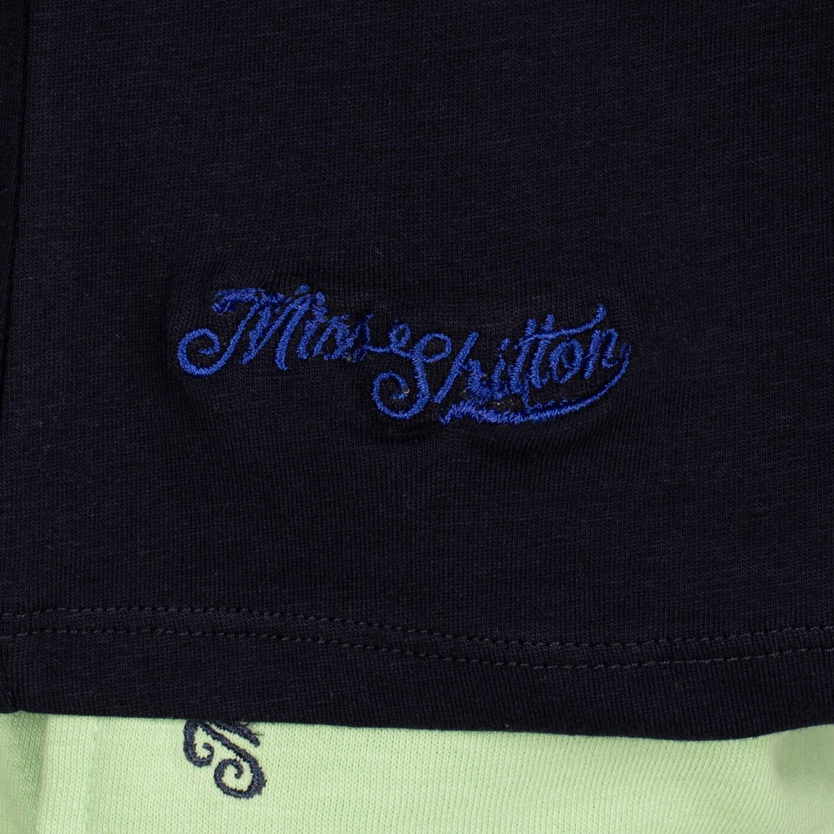 T-shirt MISS navy, SHILTON