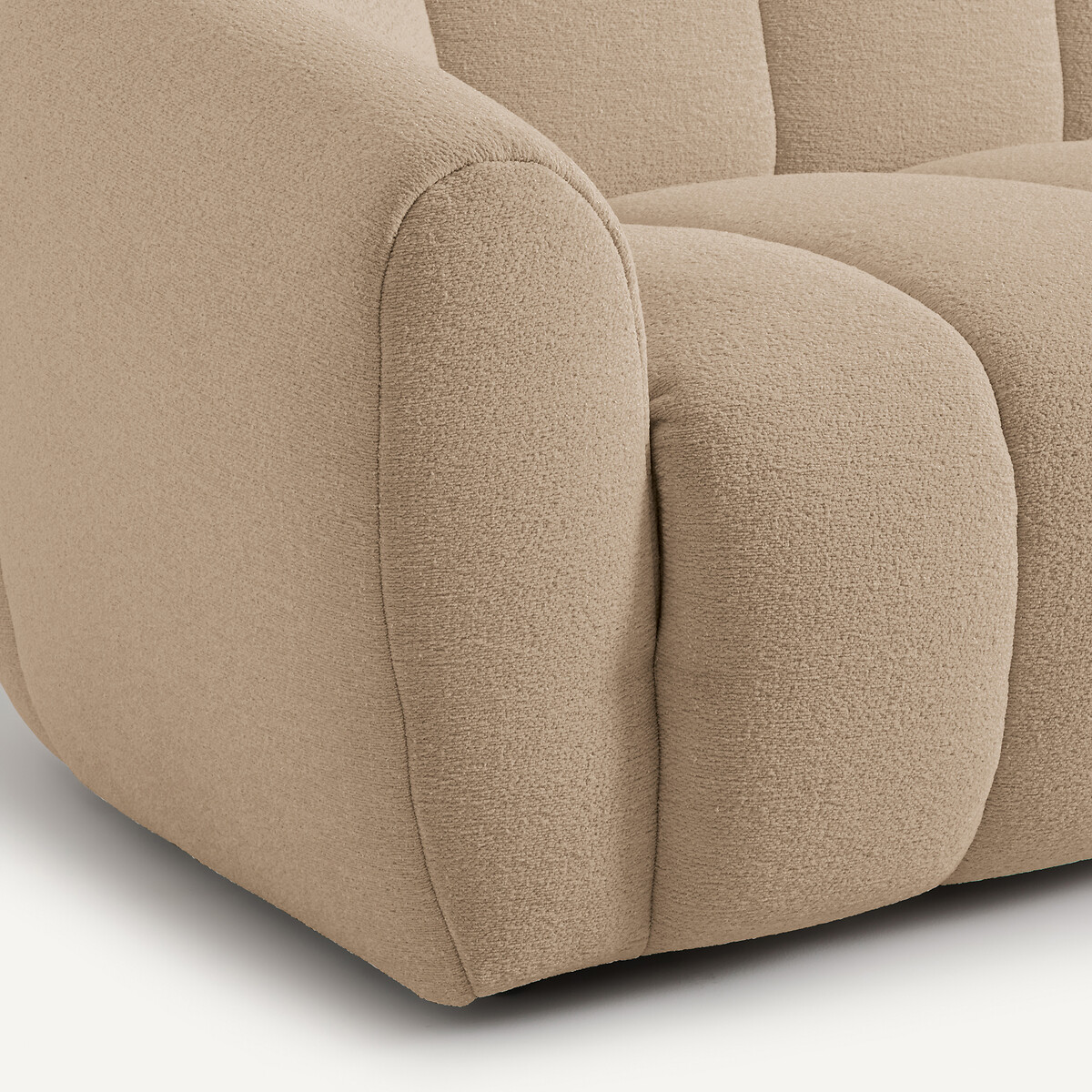 Zetel in chenille, Tylan sepia bruin, AM.PM