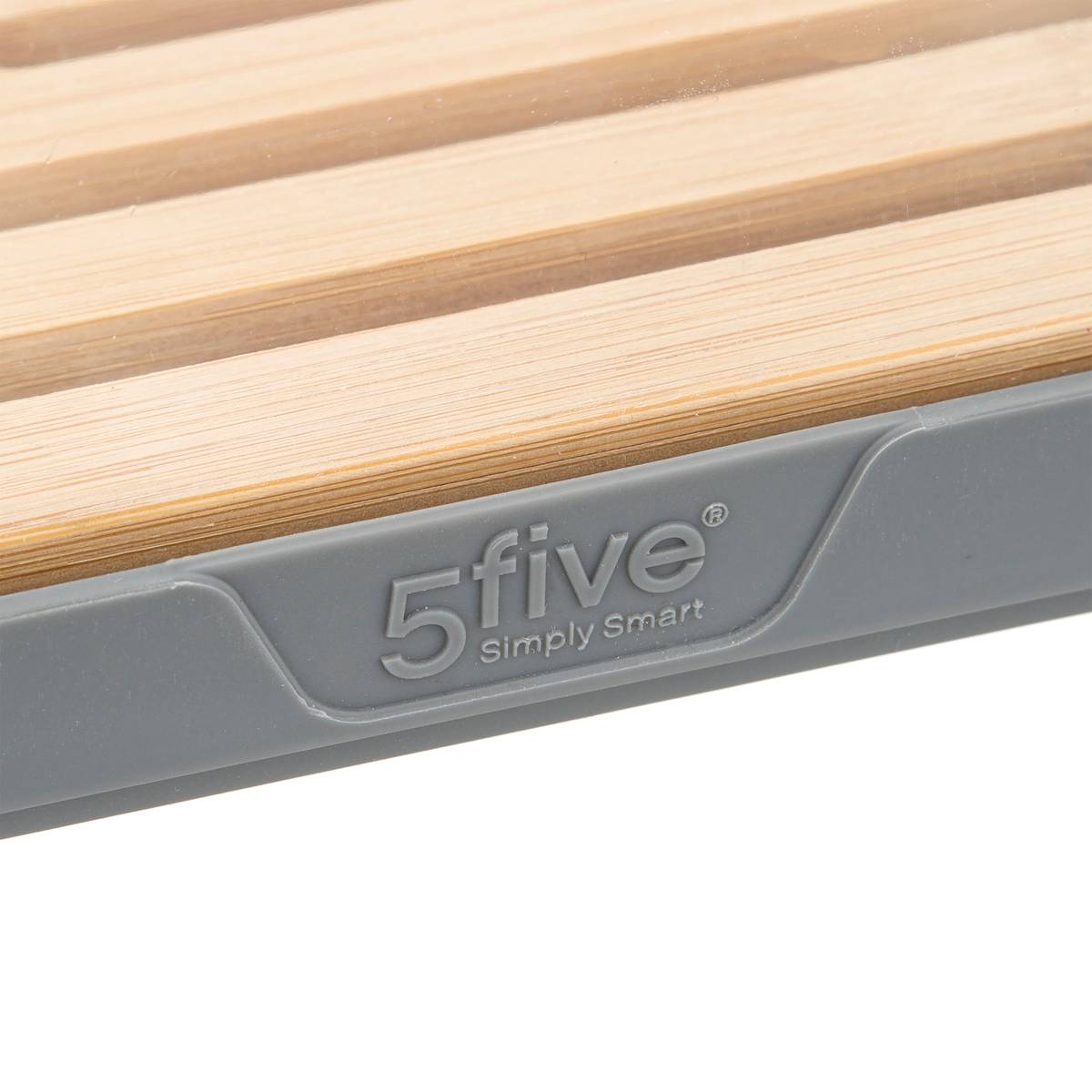 Boîte à baguette 2-en-1 avec planche FRESH EAT gris, 5FIVE SIMPLY SMART