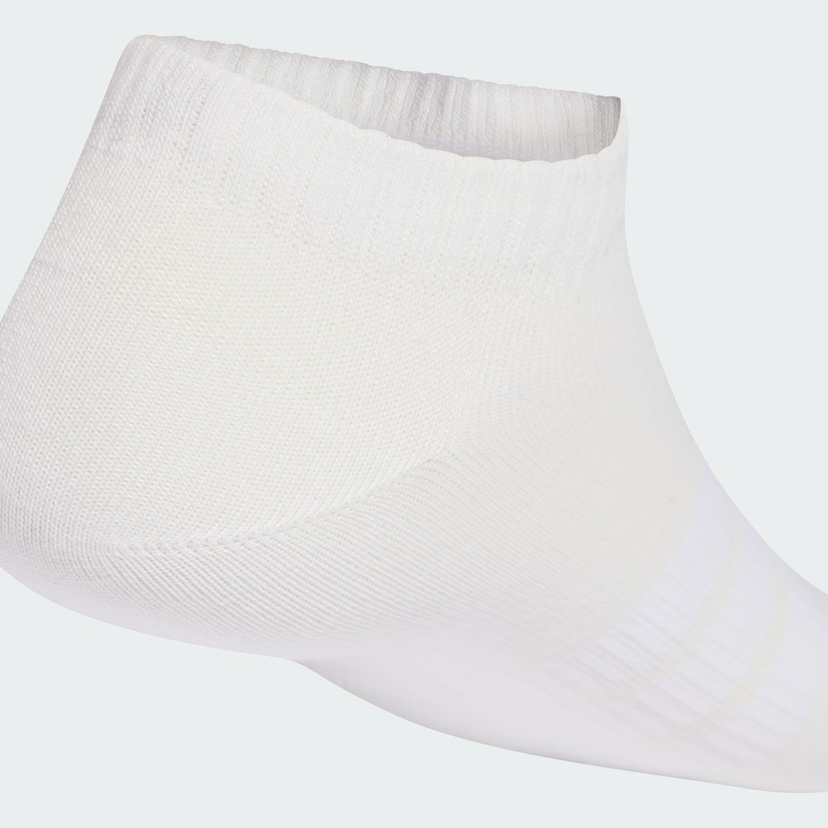 Lot de 3 paires de socquettes invisibles fines white / white / black, adidas Performance