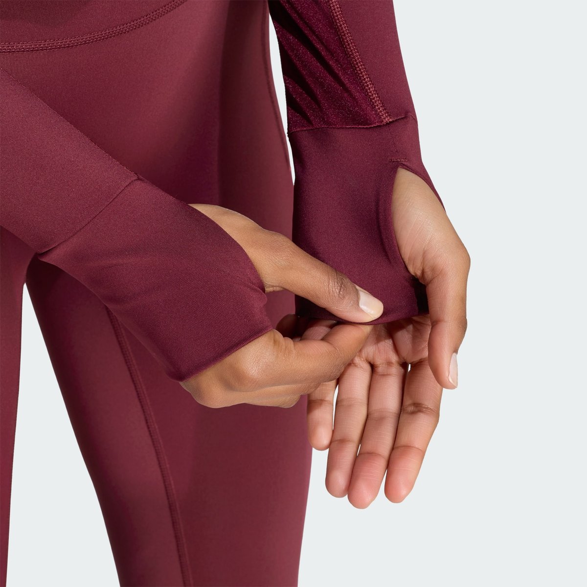 Veste D’entraînement Brillante Zippée Primelift Essentials maroon, adidas Performance