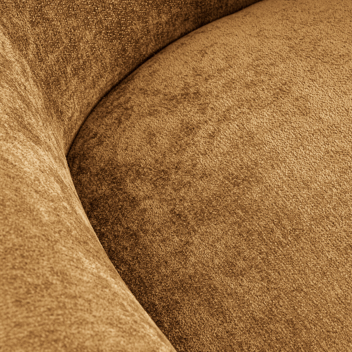 Fauteuil en chenillé, LANDINE bronze, LA REDOUTE INTERIEURS