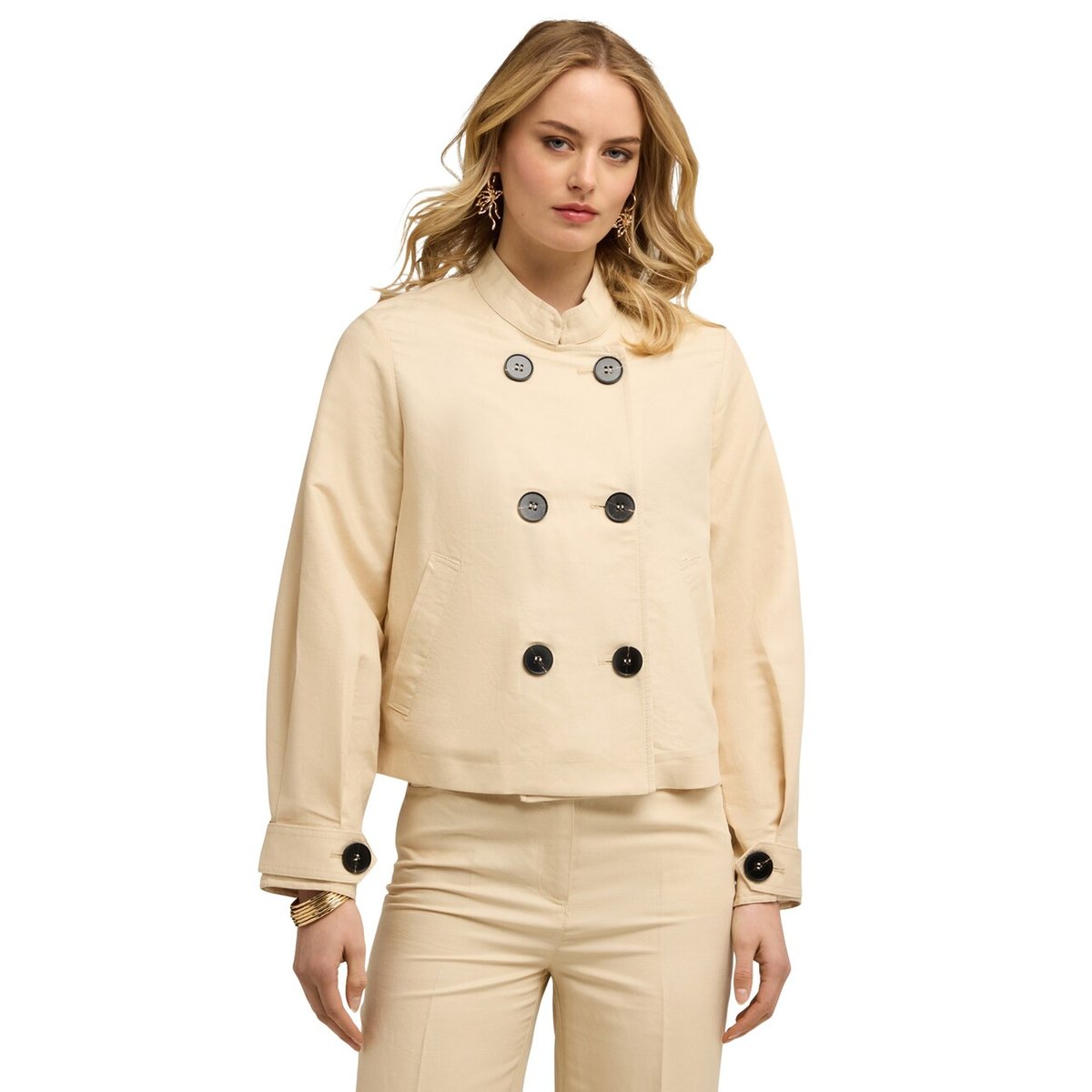 Veste croisée beige, MOTIVI