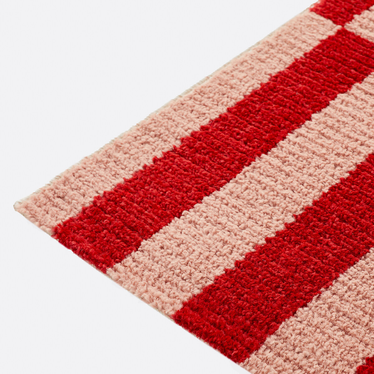 Tapete retangular, TABAKA vermelho/rosa, LA REDOUTE INTERIEURS
