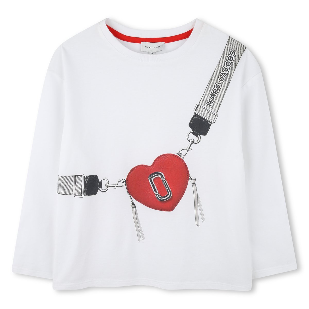T-shirts à manches longues blanc, MARC JACOBS
