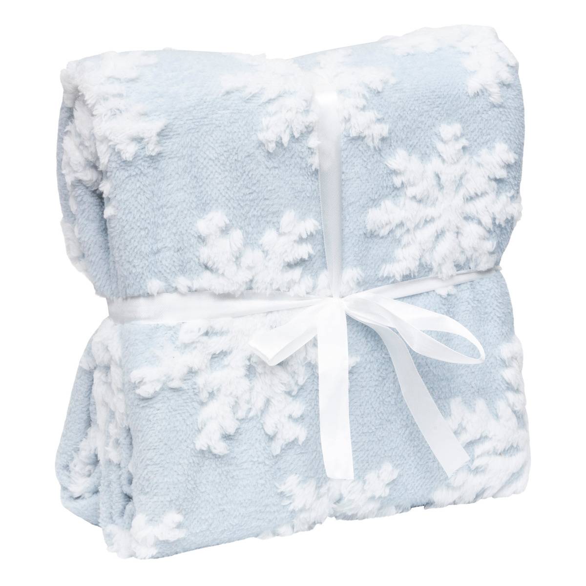Plaid MALOU bleu, FEERIC LIGHTS & CHRISTMAS