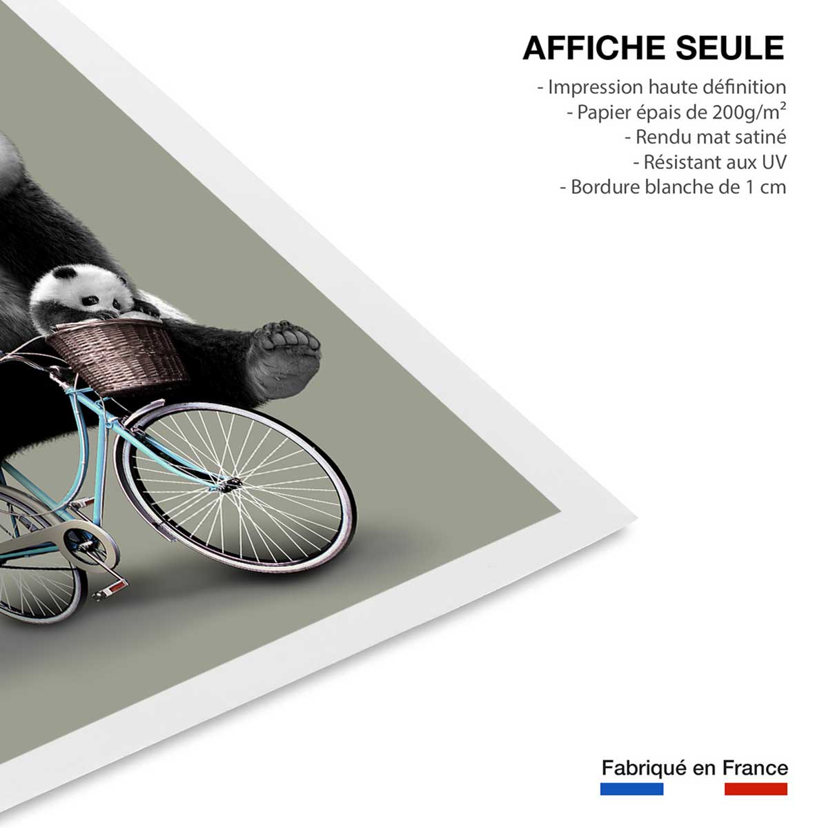 Affiche enfant petang affiche seule, HEXOA