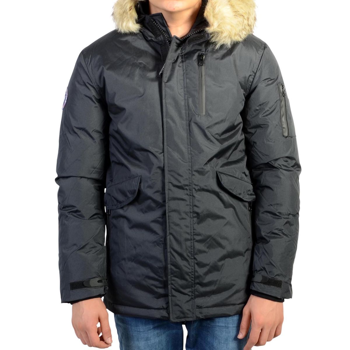 parka lyo navy, KAMORA
