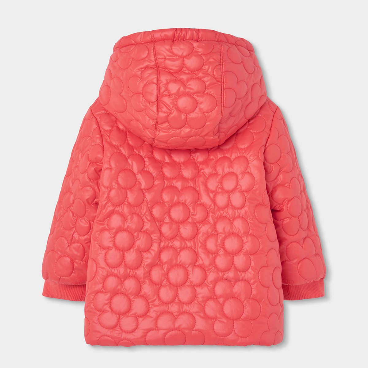 Parka fille tissu technique imprimé fleurs multicolore, BOBOLI