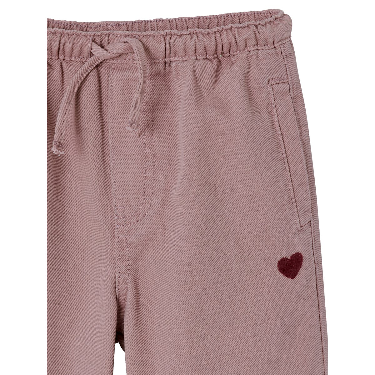 Pantalon large mauve, VERTBAUDET