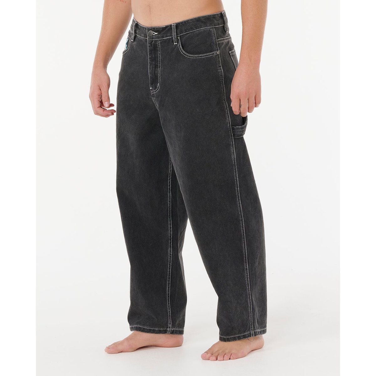 Pantalon de Charpentier RAW ENERGY noir, RIP CURL