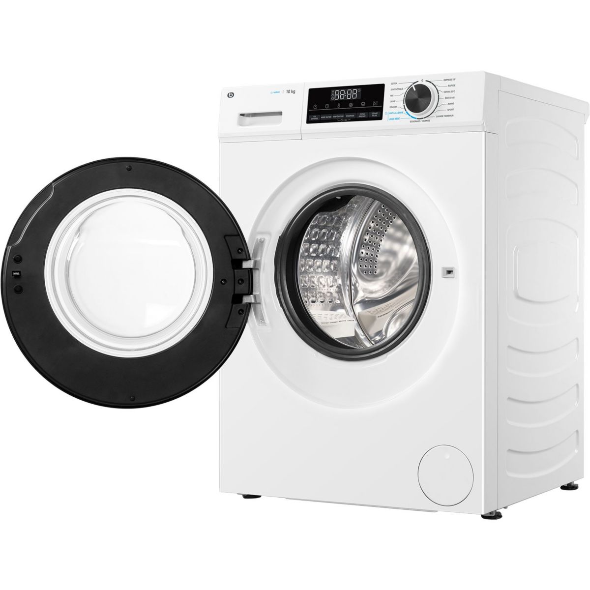 Lave linge hublot ELF1014-6b couleur unique, ESSENTIEL B