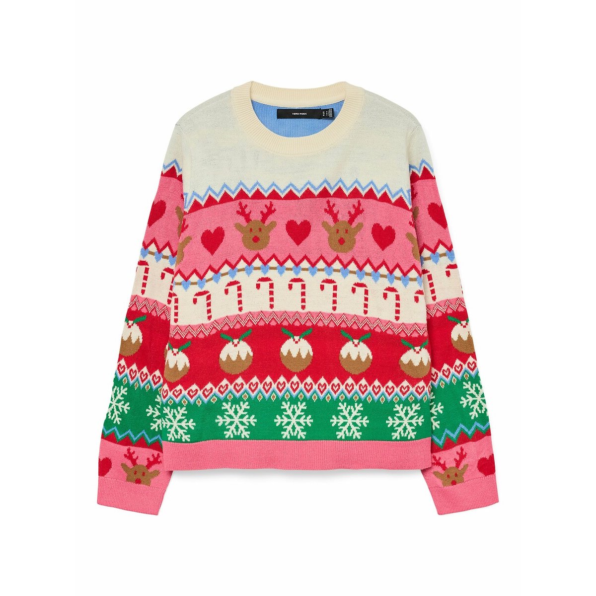 Christmas Jumper red print, VERO MODA