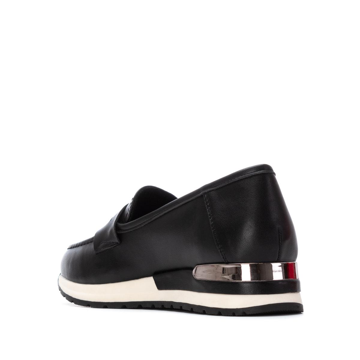 Chaussure Mocassin Plaine Décontractée noir, XTI