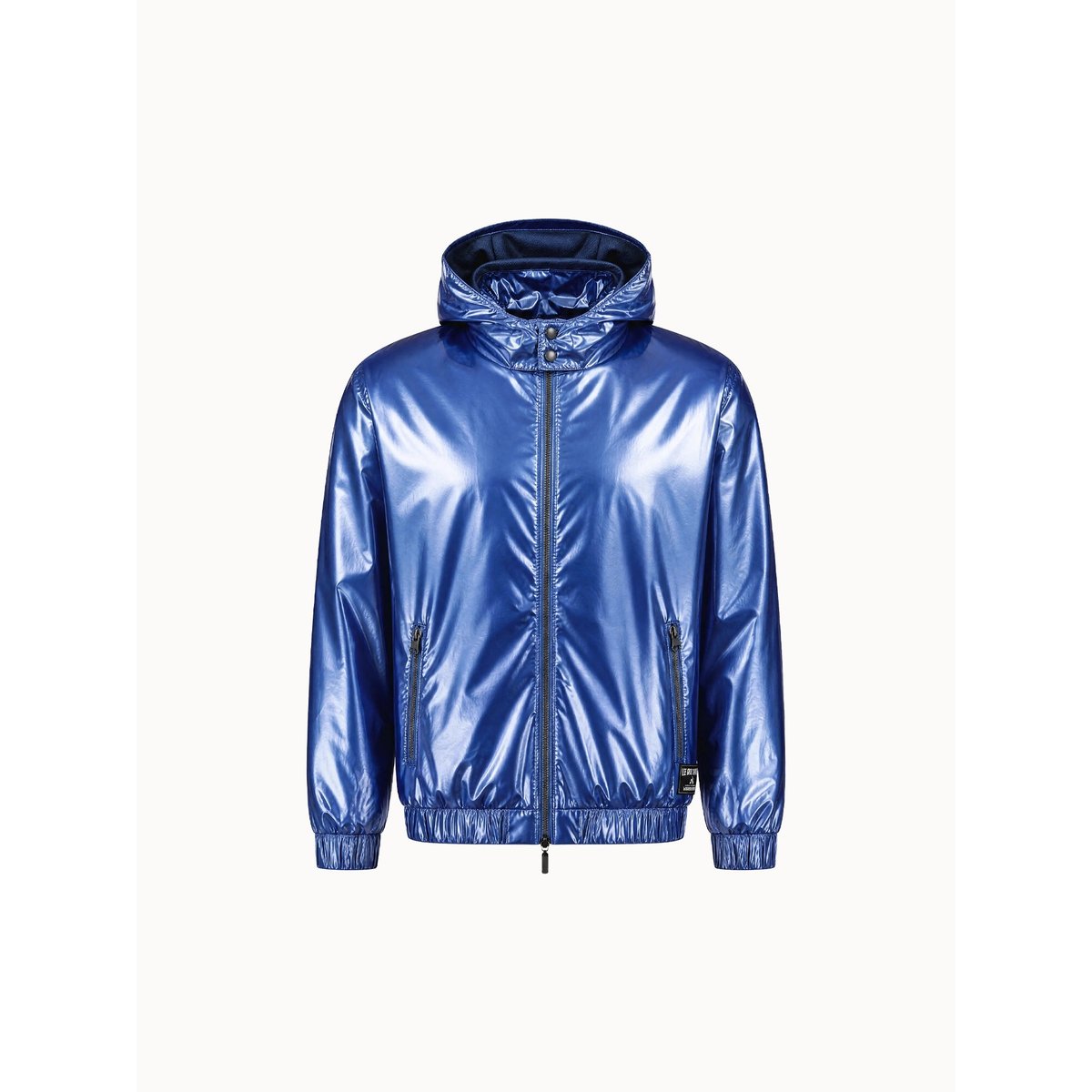 Veste de pluie déperlante effet métallisé Contemporain blue, LE COQ SPORTIF