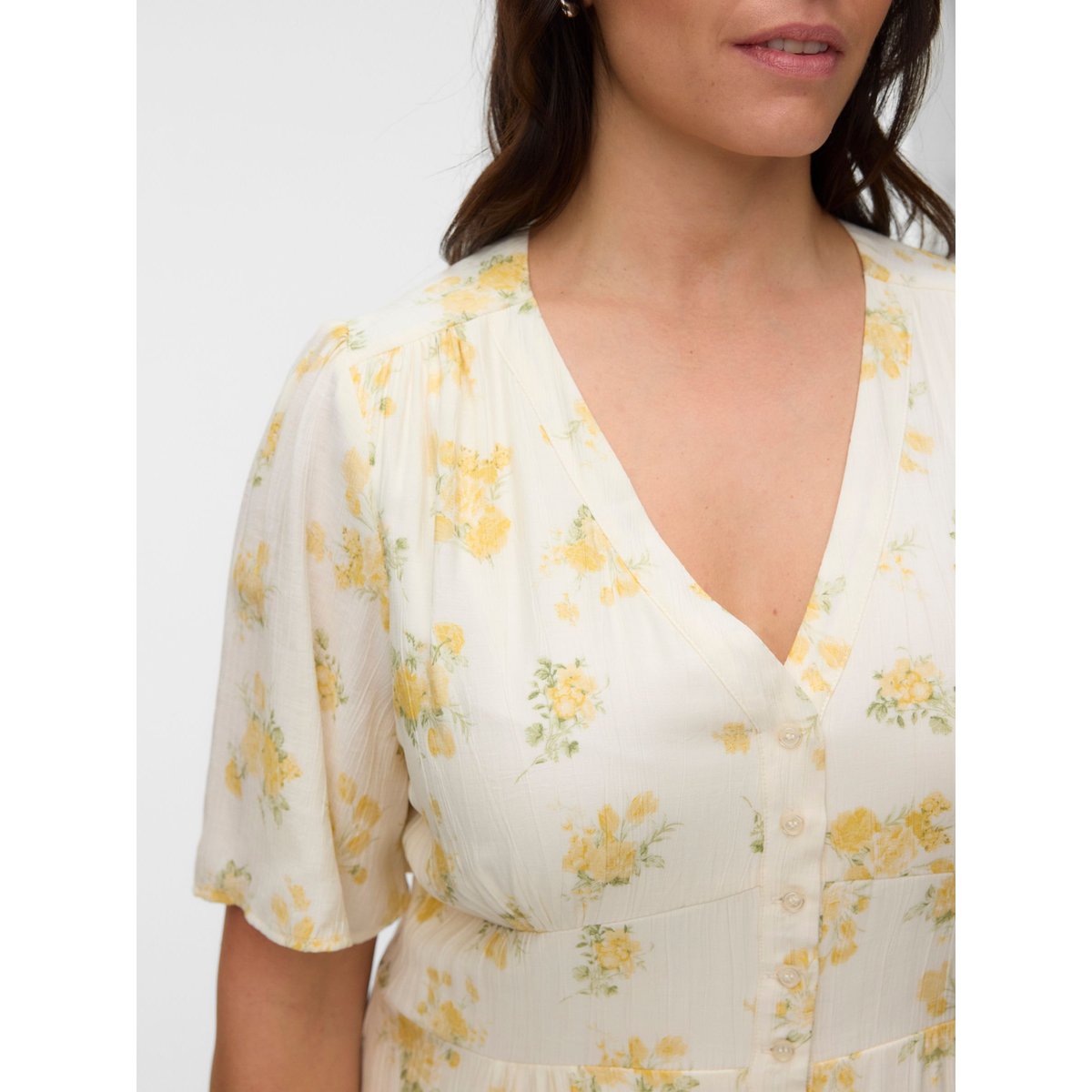 Robe Smockée birch 1, VERO MODA