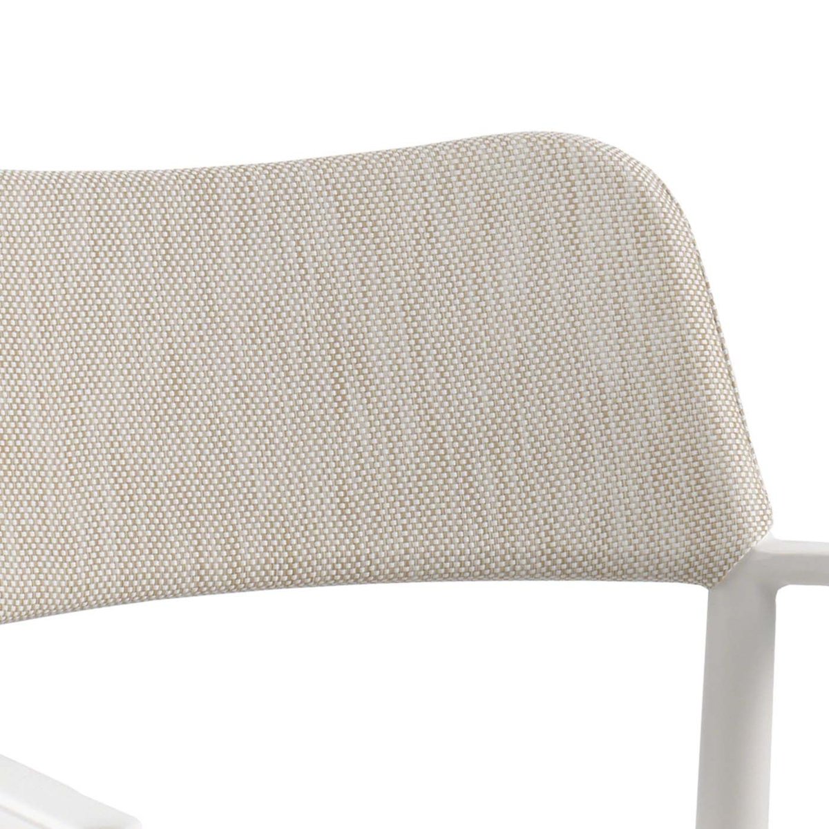 Chaise de jardin avec accoudoirs Chili blanche blanc, GESCOVA