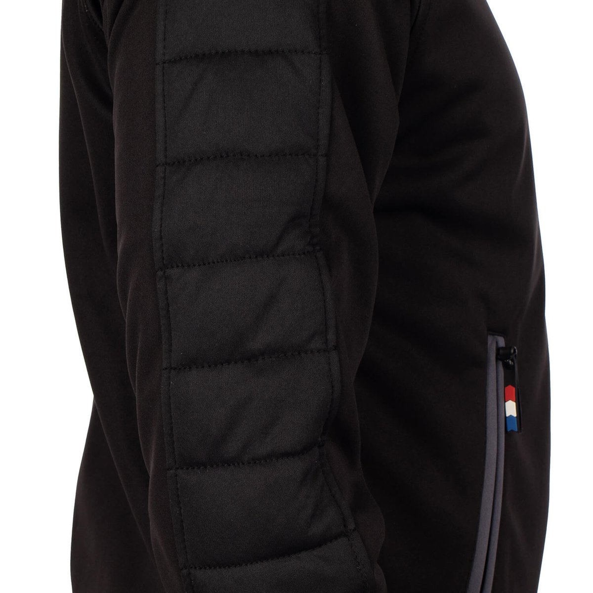 Gilet ecusson DEPERLANT noir, SHILTON