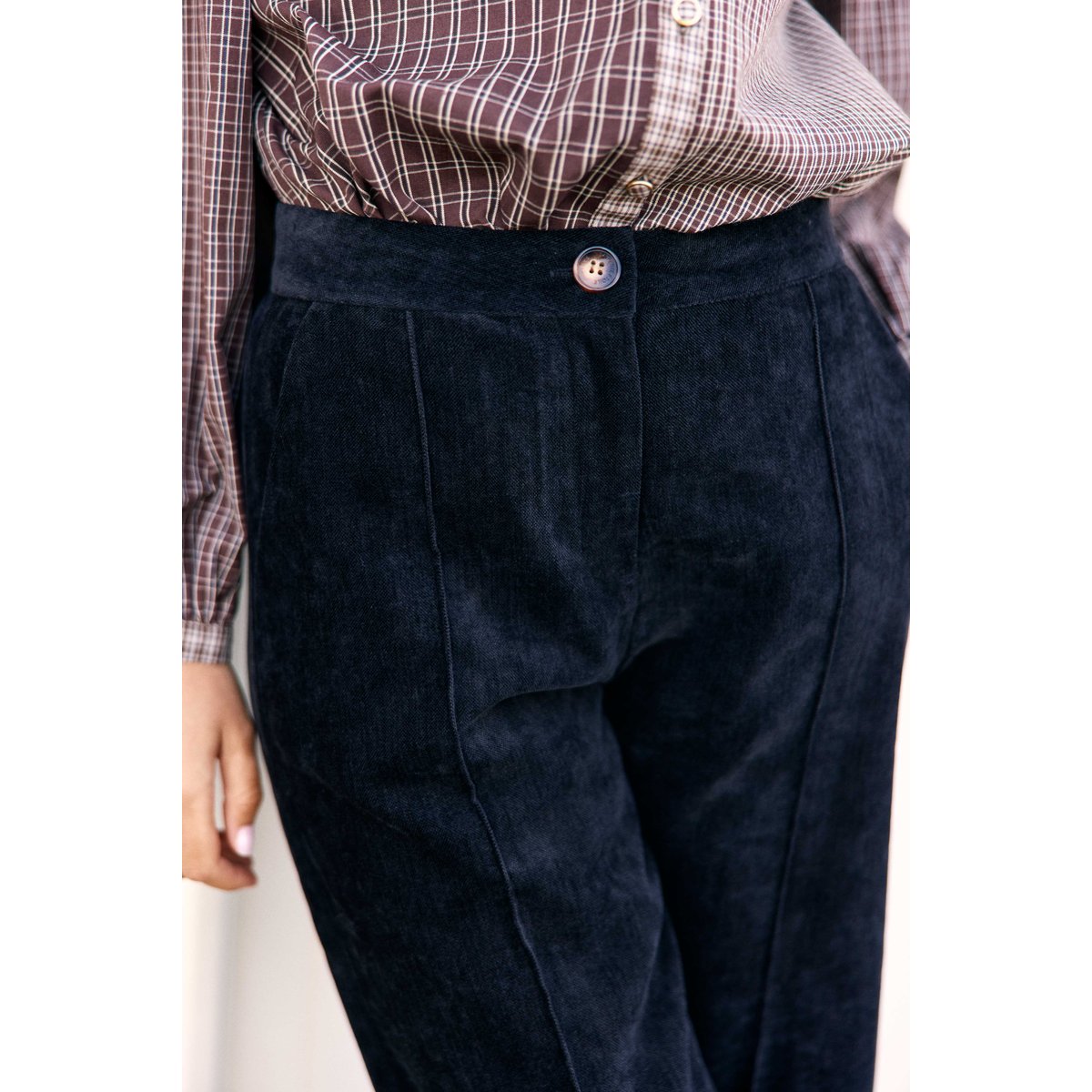 PANTALON uni PAOLAR 00-noir, LA PETITE ETOILE
