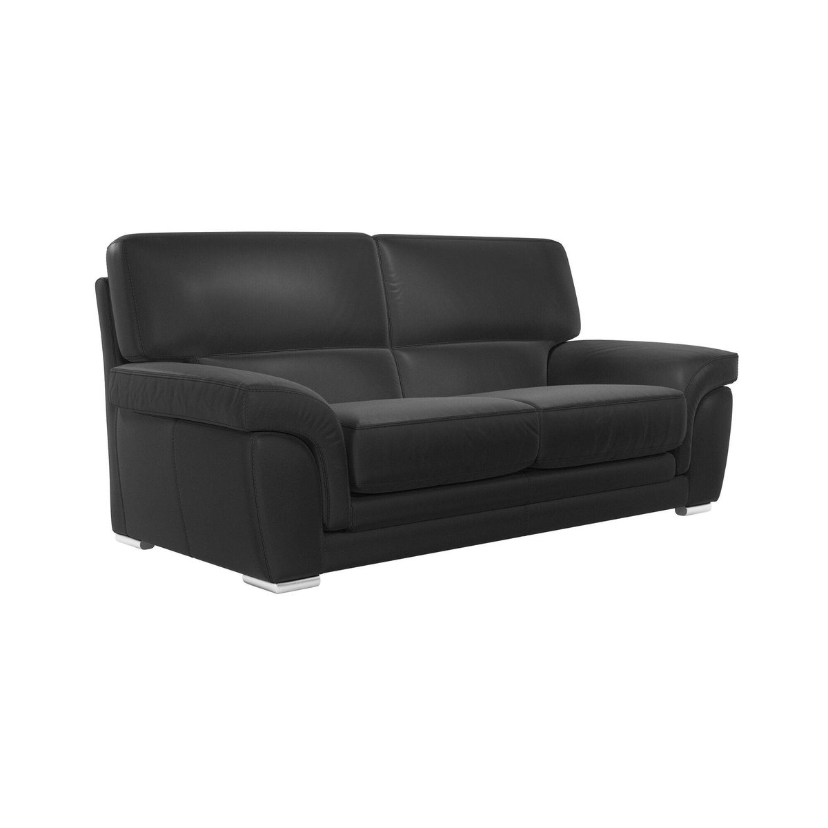 Canapé cuir - VITTORIA anthracite, CAMIF