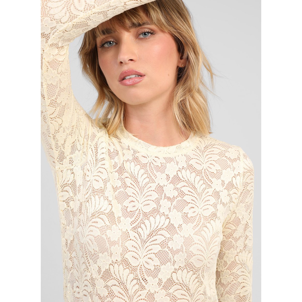 Tee-shirt ALEZANA ecru, AN'GE