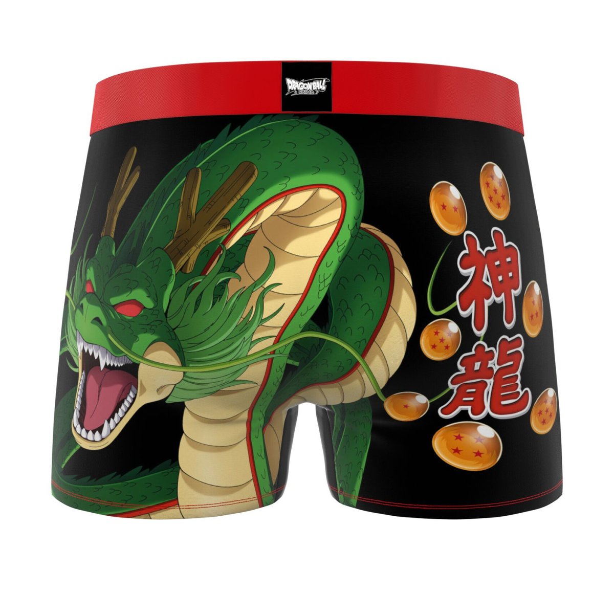 Lot De 4 Boxers Dragon Ball Daima orange/fushia/bleu/noir/vert/jaune, FREEGUN