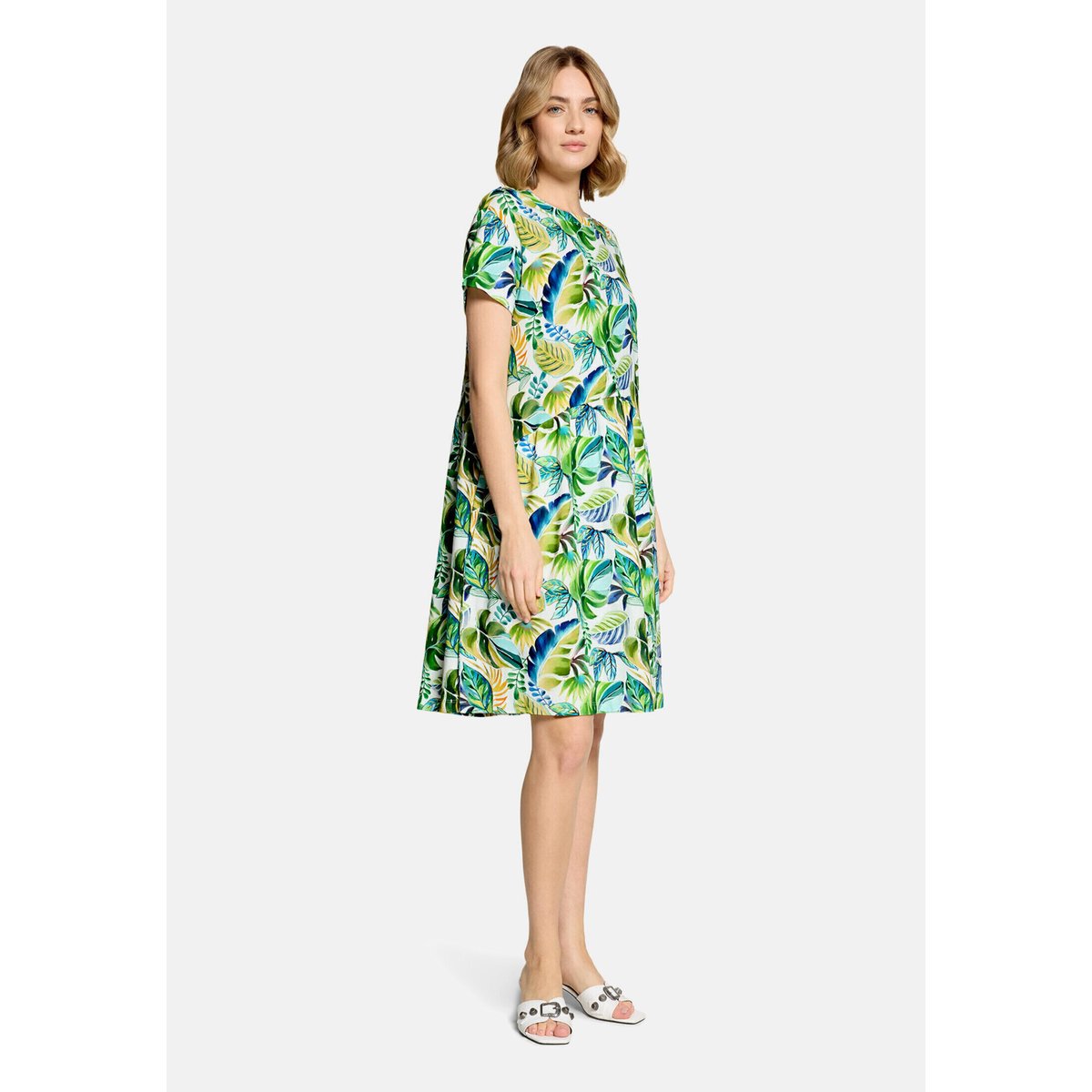 Robe casual à poches extérieures nature/green, CARTOON