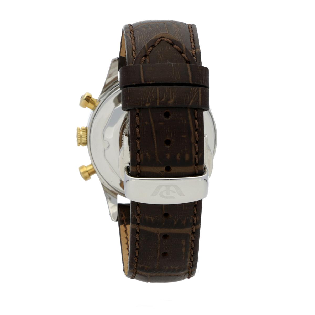 Montre Analogique En Acier Sunray marron, PHILIP WATCH